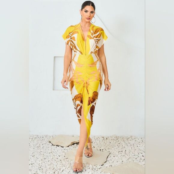 Yellow Bloom Dress - Picture 3 of 6